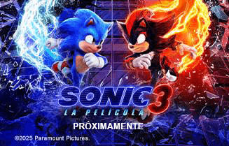 Sonic 3 en Claro video Telmex