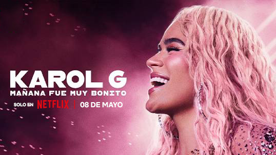 Karol G en Netflix con Telmex