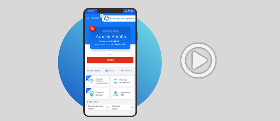 Imagen descriptiva de la app telmex