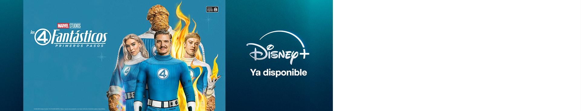 los 4 fantásticos en Disney