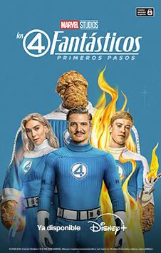 Los 4 fantásticos en Disney Plus con Telmex