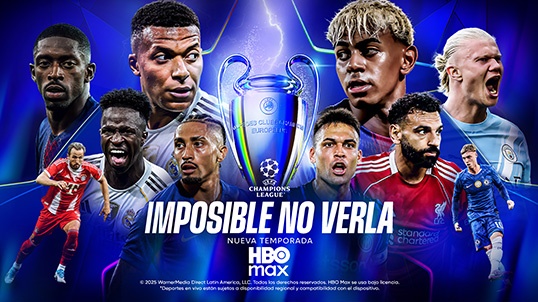 Champions League en HBO Max con Telmex