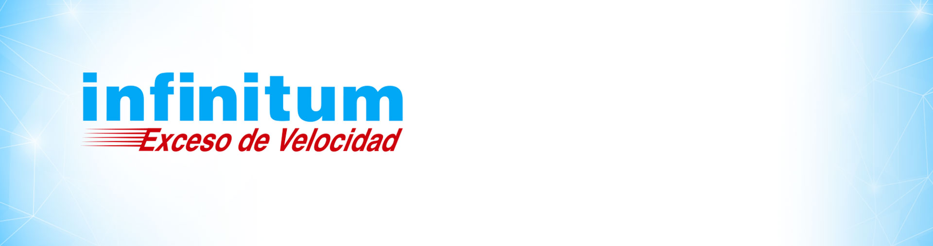 Infinitum exceso de velocidad con Fibra Óptica