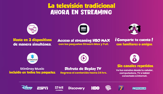 la televisión tradicional en streaming