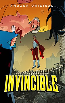 Invincible en Amazon prime con Telmex