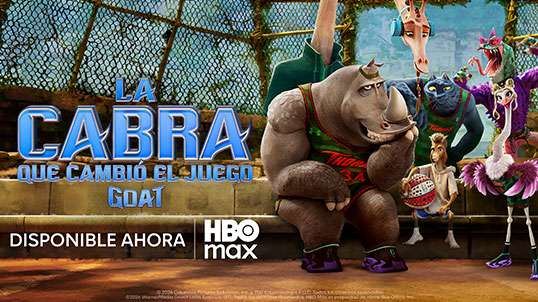 La cabra en HBO Max con Telmex