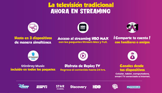 la televisión tradicional en streaming