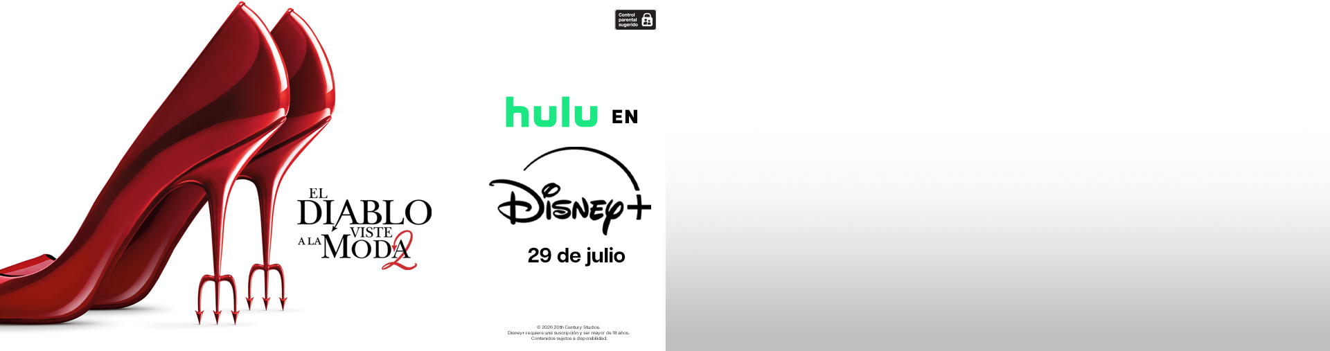 El diablo viste a la moda 2 en Disney por Telmex
