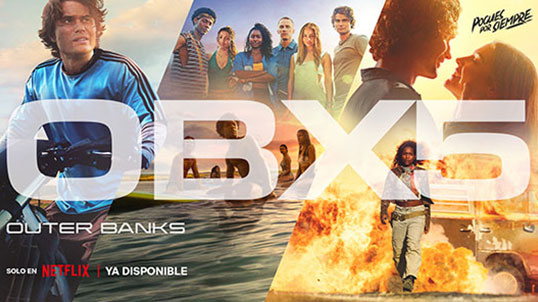 Outer banks en Netflix con Telmex