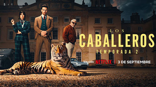 Los caballeros T2 en Netflix con Telmex