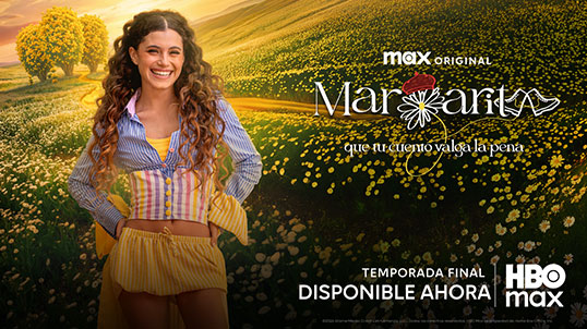 Margarita en HBO Max con Telmex