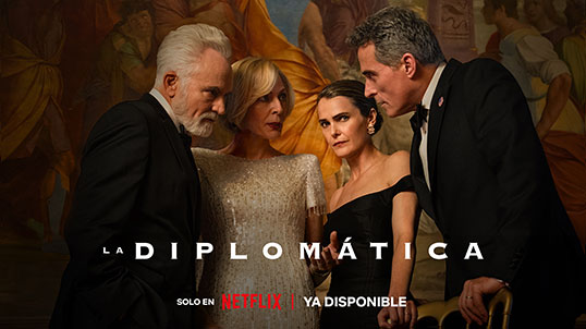 La diplomática en Netflix con Telmex