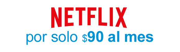 Netflix por $90 pesos